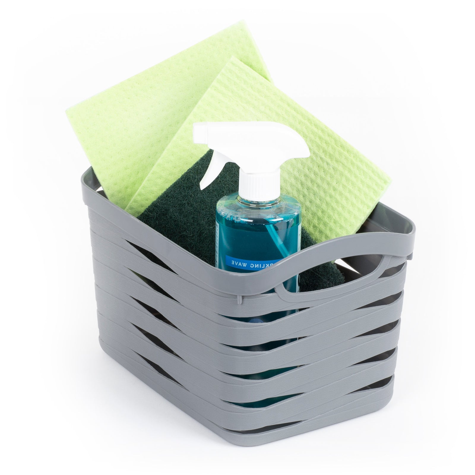 Kaari Grey Woven Basket - 7l
