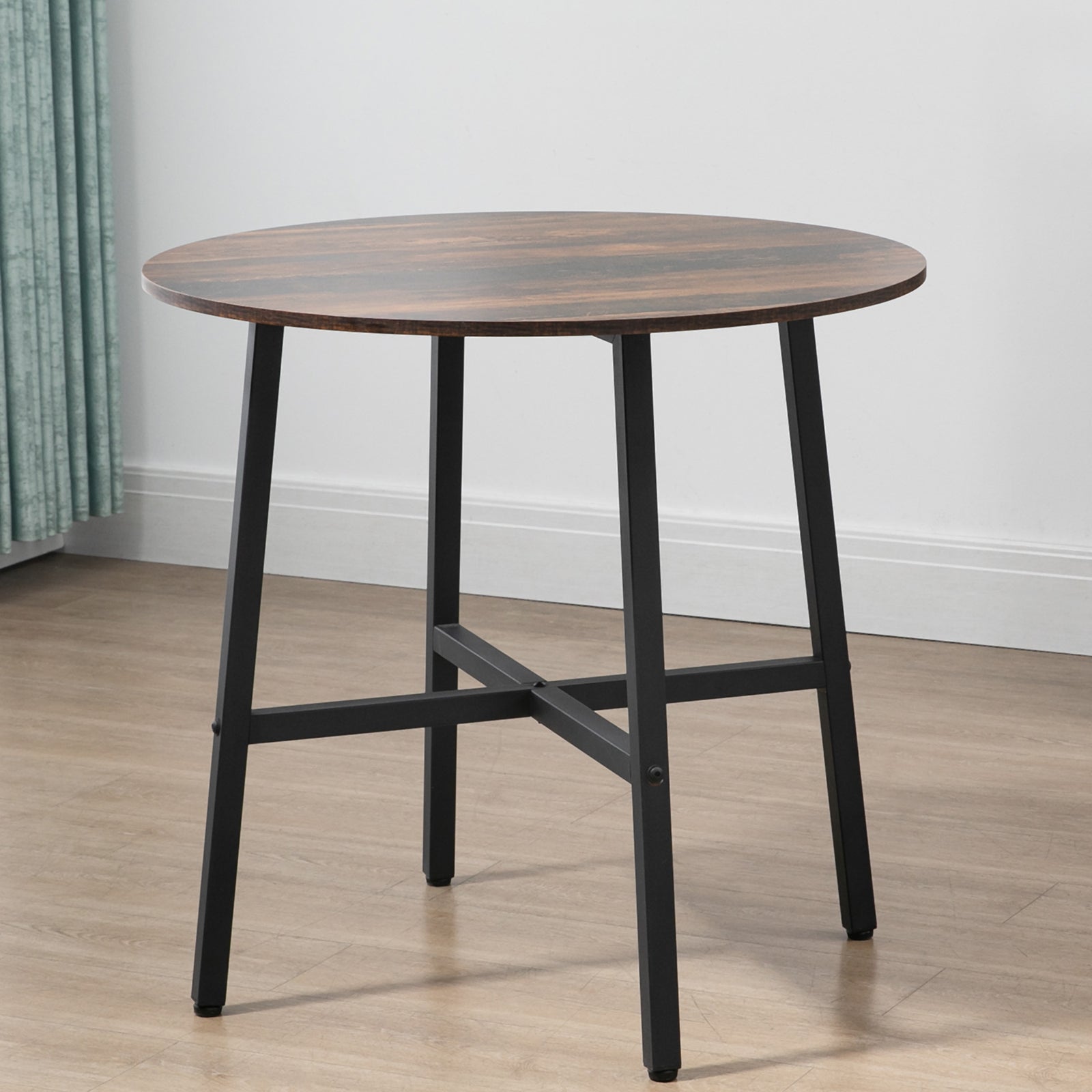 Dining Table For 4, Industrial, Steel Base