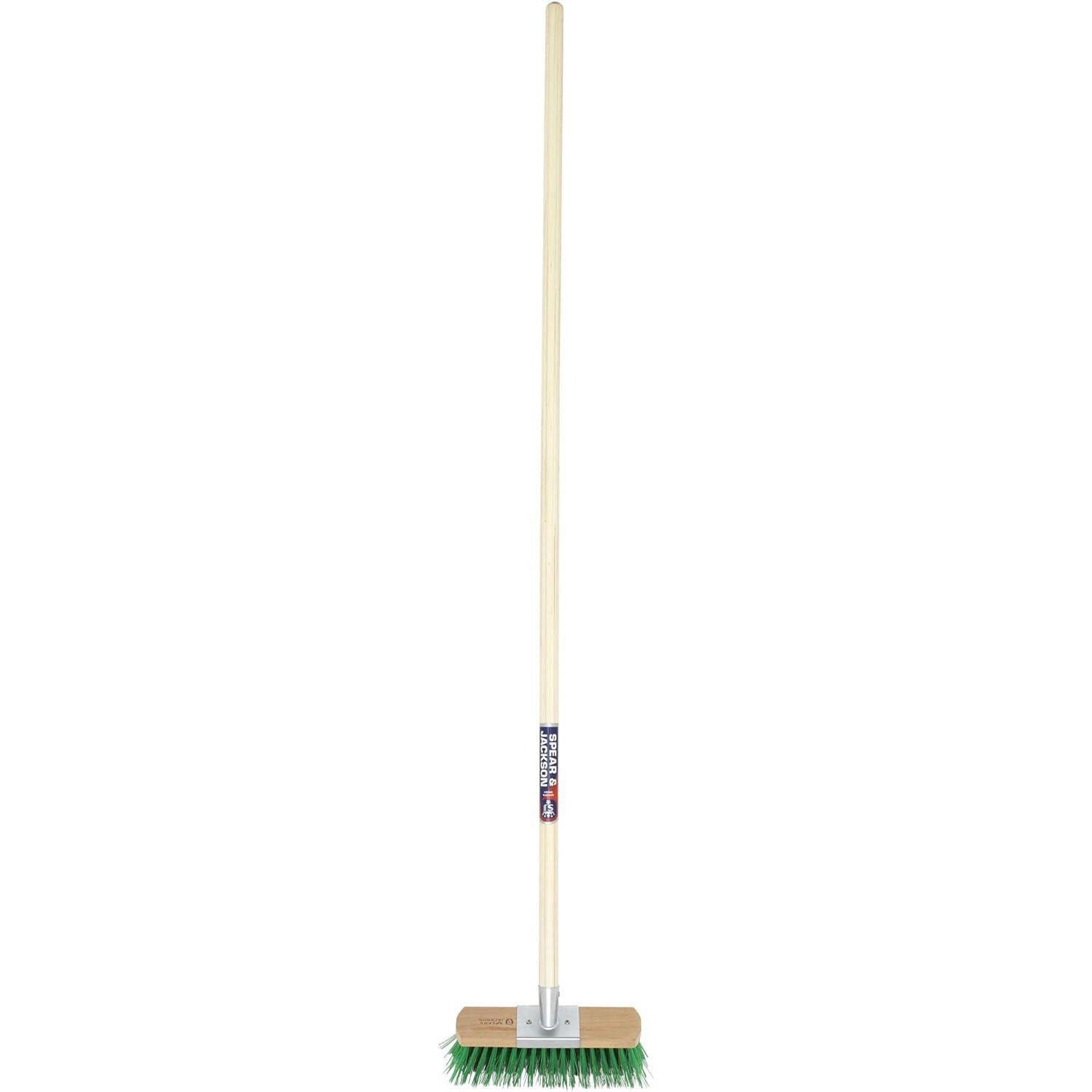 Garden Brush Natural With Weatherproofed, Brown & Green