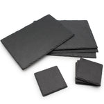 Placemats And Coasters Set Slate Board Dining Table Set