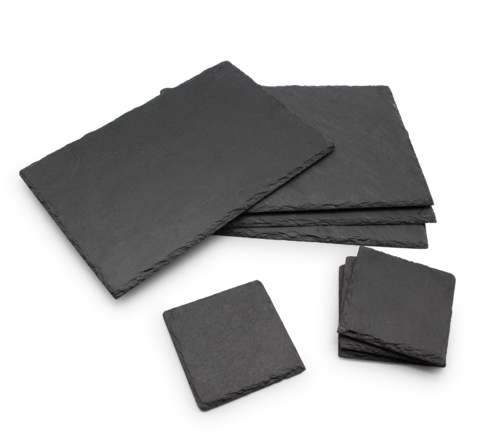 Placemats And Coasters Set Slate Board Dining Table Set