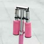 Kids Scooter 2 Wheels W/ Lights Music Adjustable Height Foldable | Pink