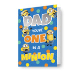 Despicable Me Dad Birthday Card Official Product