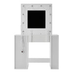 Hollywood Dressing Table With Led Lighted Mirror