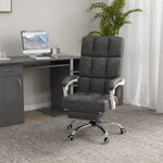 Massage Office Chair Desk Heat | Charcoal Gray