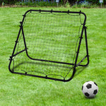 Rebounder Net Practise Football Kickback Target Goal | Black