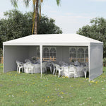 6m X 3m Garden Gazebo Marquee Canopy Party Tent Canopy Patio | White