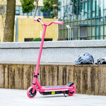 Electric Scooter For Ages 6-14, With Colourful Light | Pink