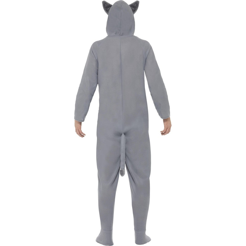 Wolf Costume, With Hooded All In One | Large