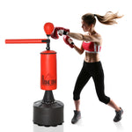 Boxing Punch Bag Stand With Rotating Flexible Arm | Black