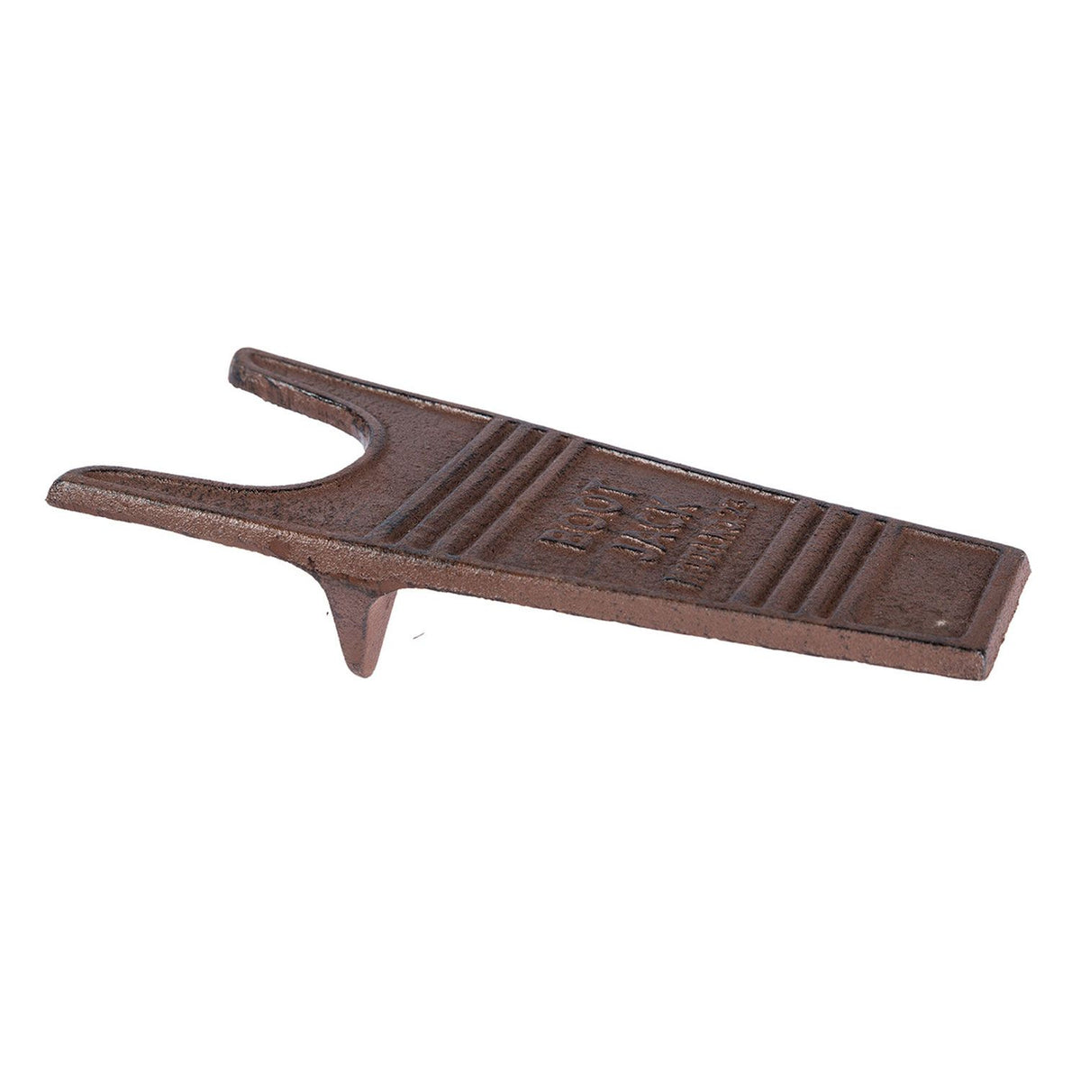 HOMESCAPES Cast Iron Boot Jack And Scraper