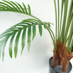 150cm Artificial Areca Palm Tree Potted In Black Pot