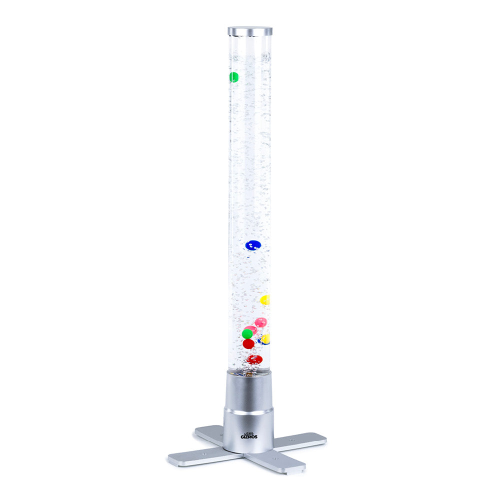Wicked Gizmos Led Bubble Lamp 60cm Colour Changing With Fish For Home Décor
