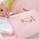 Socks Wash Bag, Pink