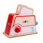 Wooden Toaster Toy, Includes 2 Slices Of Toast