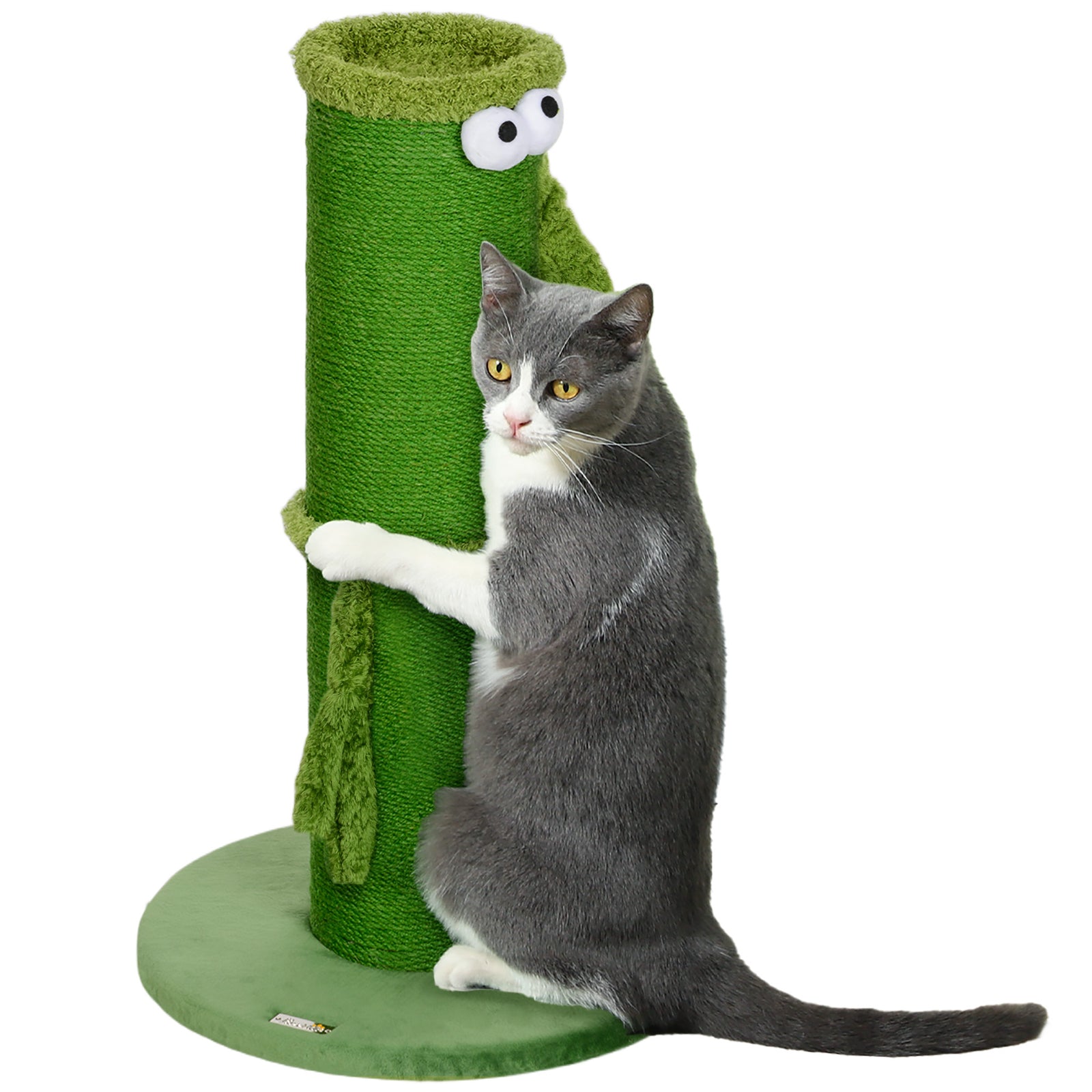 Cat Scratching Post For Indoor Cats With Sisal Rope Cover, Large Base