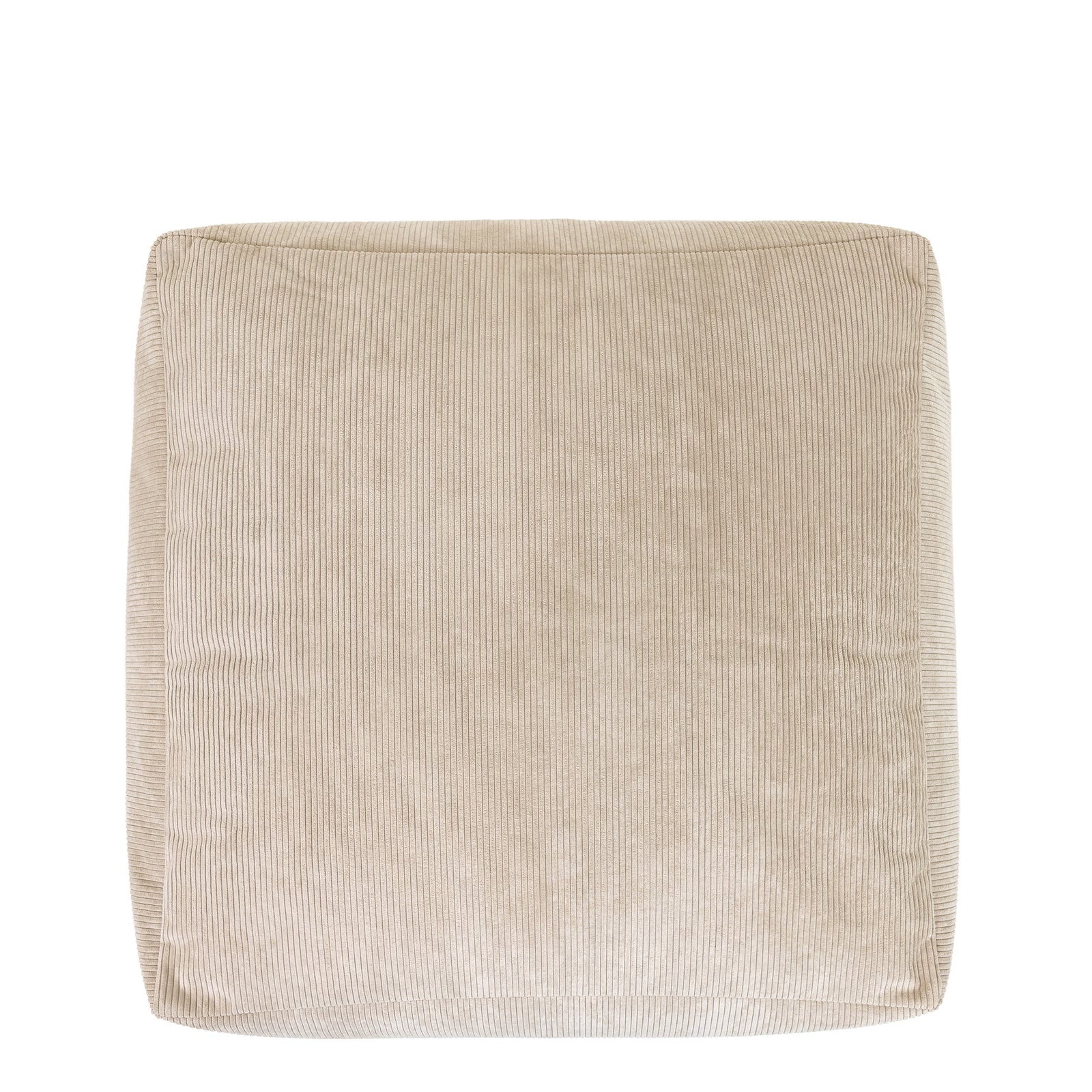 Tetra Cord Extra Large Pouffe | Beige