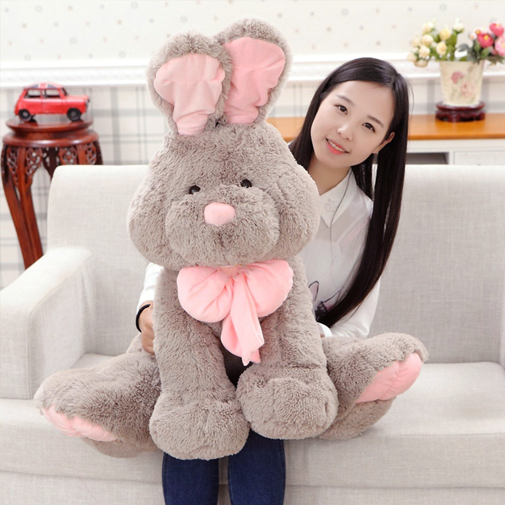 Large-ear Plush Rabbit Stuffed Doll | 90cm