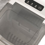 Ice Maker With Ice Scoop 12kg In 24hrs 9 Cubes In 6 To 12min | One Size | White