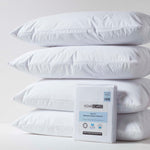 Waterproof Pillow Protectors, Pack Of 4 | 40 x 80cm | White