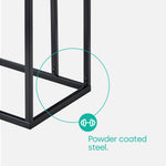 Kavic Glass Sofa Side Table