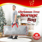 Grey Xmas Tree Storage Bag For 7ft Artificial Trees Wi/ Handle