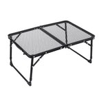 Black Aluminium Alloy Camping Table