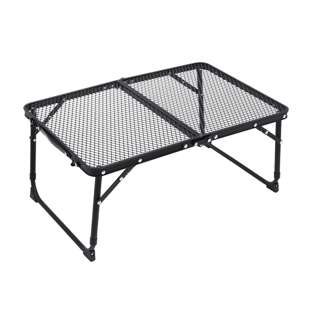 Black Aluminium Alloy Camping Table