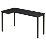 L-shaped Corner Desk Wood Pc Gaming Desk 145 X 81 X 76cm