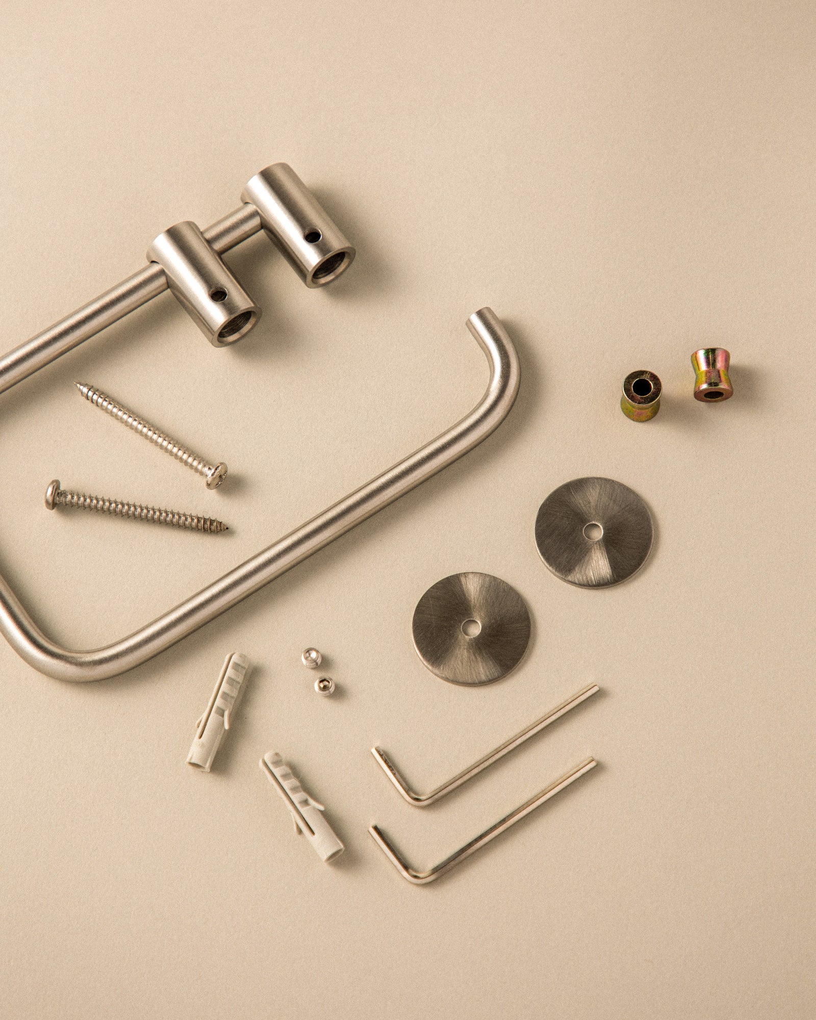 Paper Holder/towel Rack Matt Black Logic