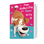 Personalised Mother's Day Card 'from The Dog' Official Product