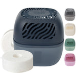 Reusable 1000ml Dehumidifier With 2 Calcium Chloride Refill Tabs | Navy Blue