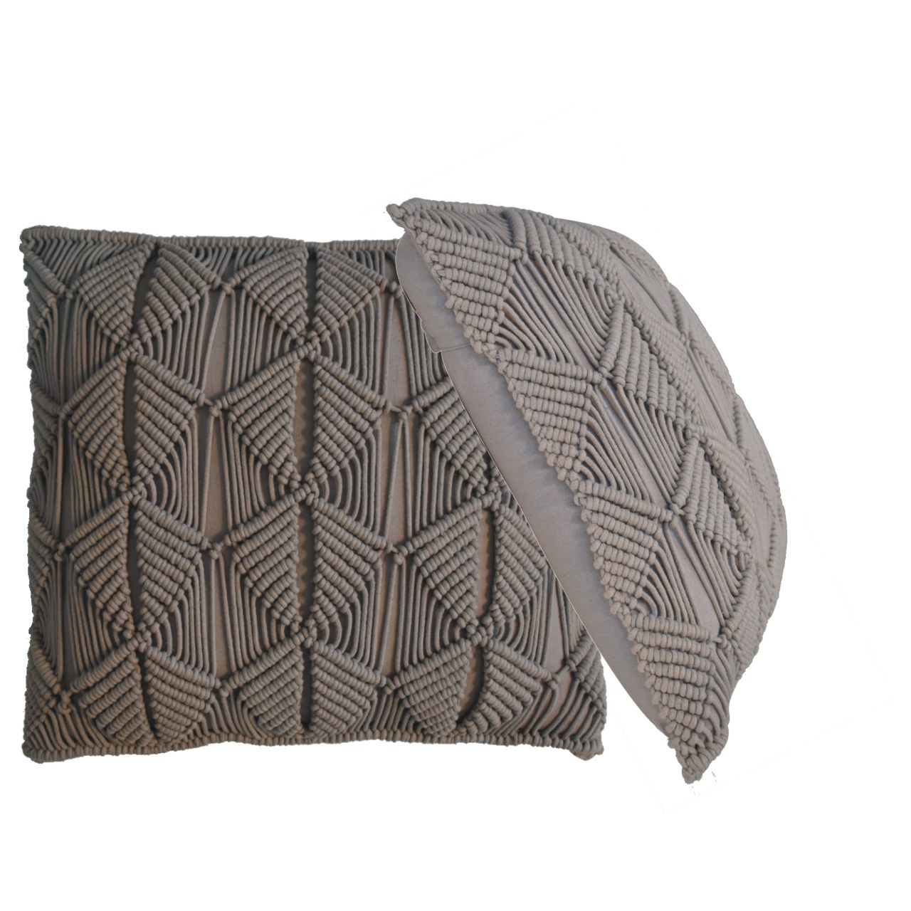 Esmi Cushion Set | Set-of-2 | Grey