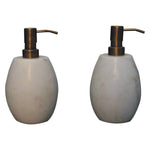 White Marble Soap Dispenser Of 2