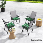 42 X 42cm Replacement Garden Seat Cushion Pad W/ Ties