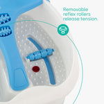 Foot Spa With Massage Rollers - Blue