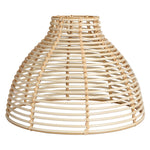 Emitto Ceiling Light Shade Wicker Basket Style Plastic Lampshade Pendant  2pcs