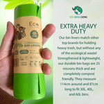 60l Compostable Waste Bags | Set of 1 | Green