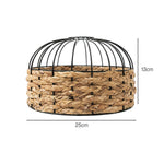 Emitto Modern Ceiling Pendant Light Shade Rattan Style Woven Lamp Shade