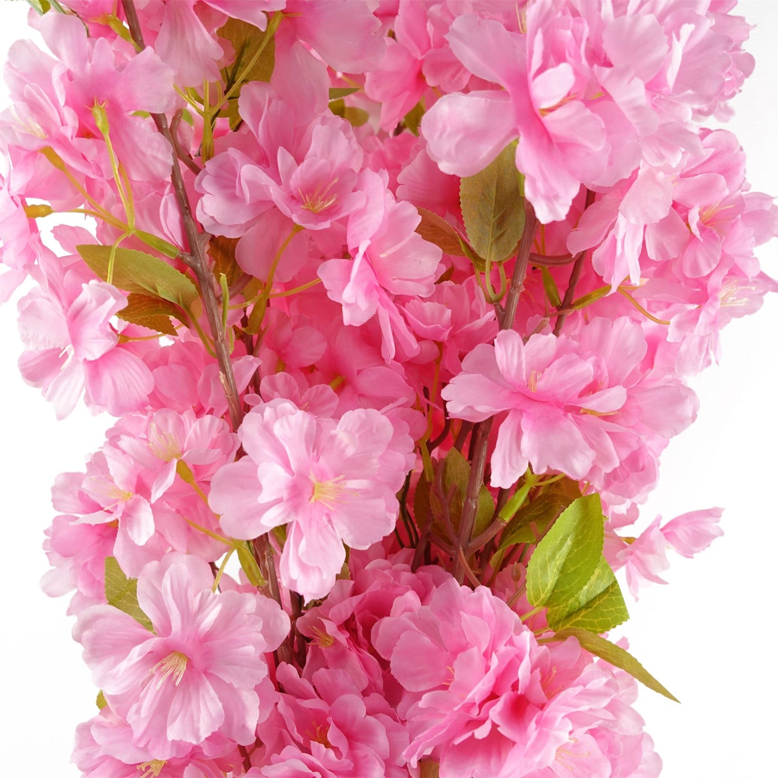 Pack Of 6 X 100cm Pink Artificial Blossom Stem