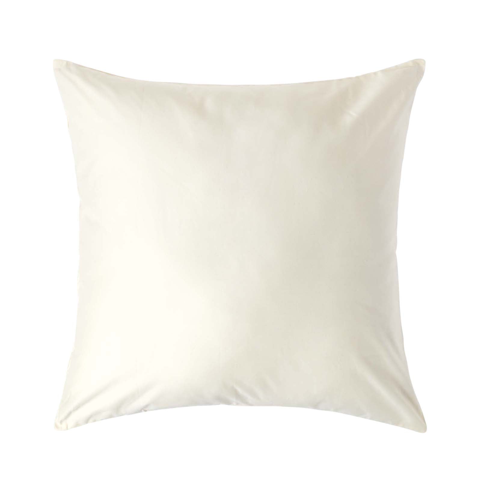 European Size Egyptian Cotton Pillowcase 1000 Tc | 80cm x 80cm | Cream
