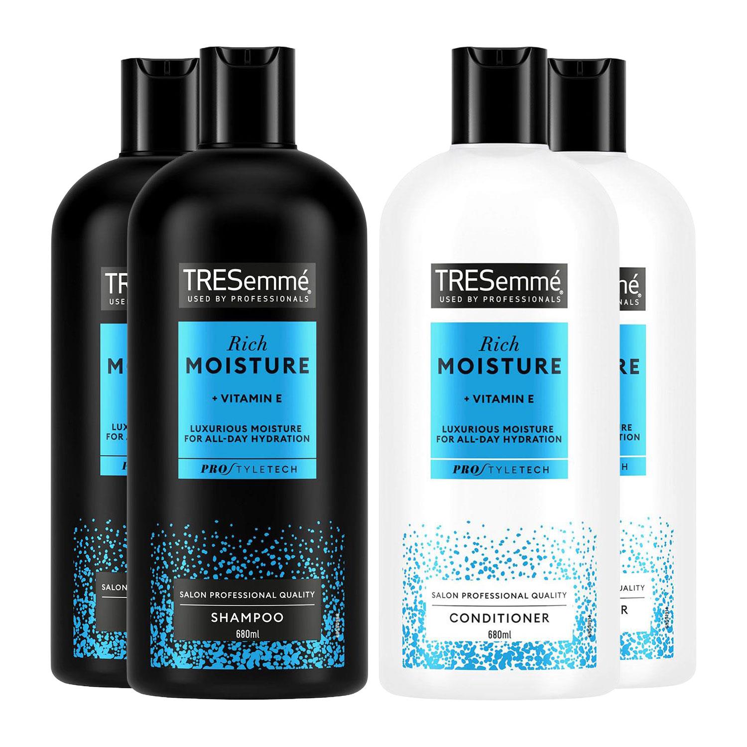 Shampoo & Conditioner Bundle 680ml Each - Rich Moisture | Set-of-2