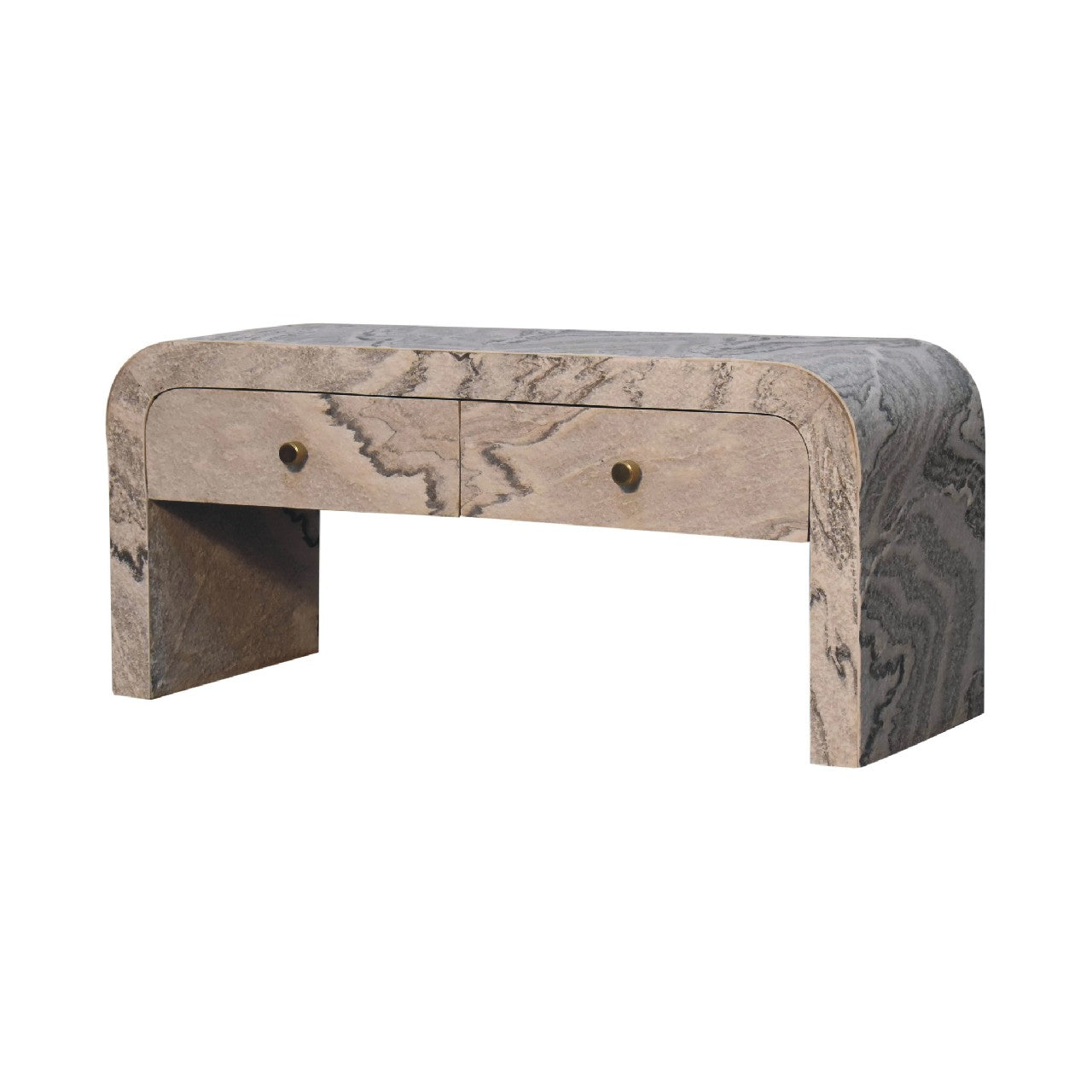 Solid Wood Nouveau Media Unit