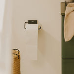 Toilet Roll Holder, Screw-in Or Self-adhesive, Matt Black Next Collection