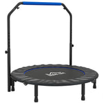 48 Foldable Mini Trampoline Fitness Trampoline Rebounder | Blue