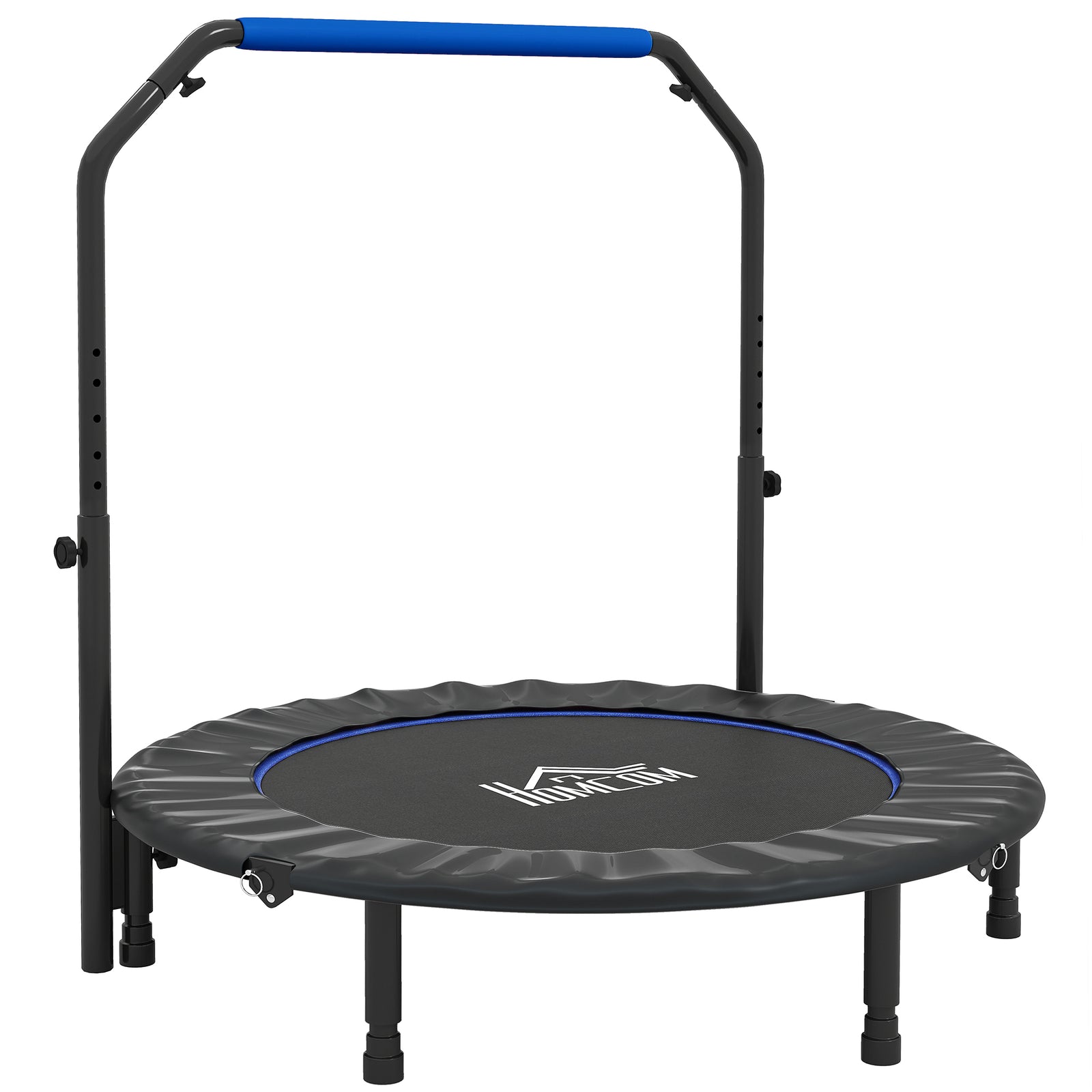 48 Foldable Mini Trampoline Fitness Trampoline Rebounder | Blue