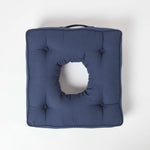 Pressure Relief Armchair Booster Cushion | 50cm x 50cm | Navy Blue