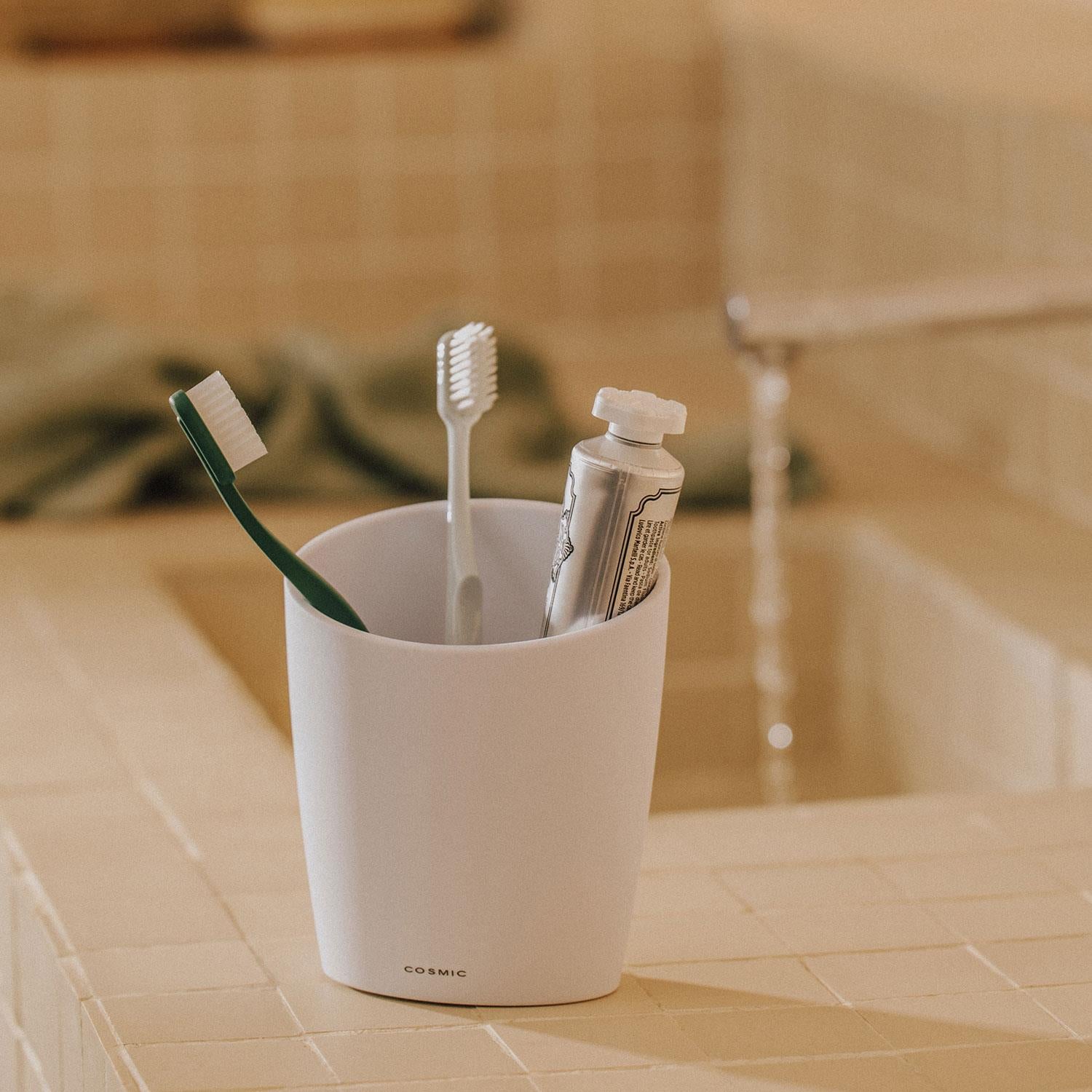 Toothbrush Holder, Soft-finish Coating, Saku Collection | Lavender