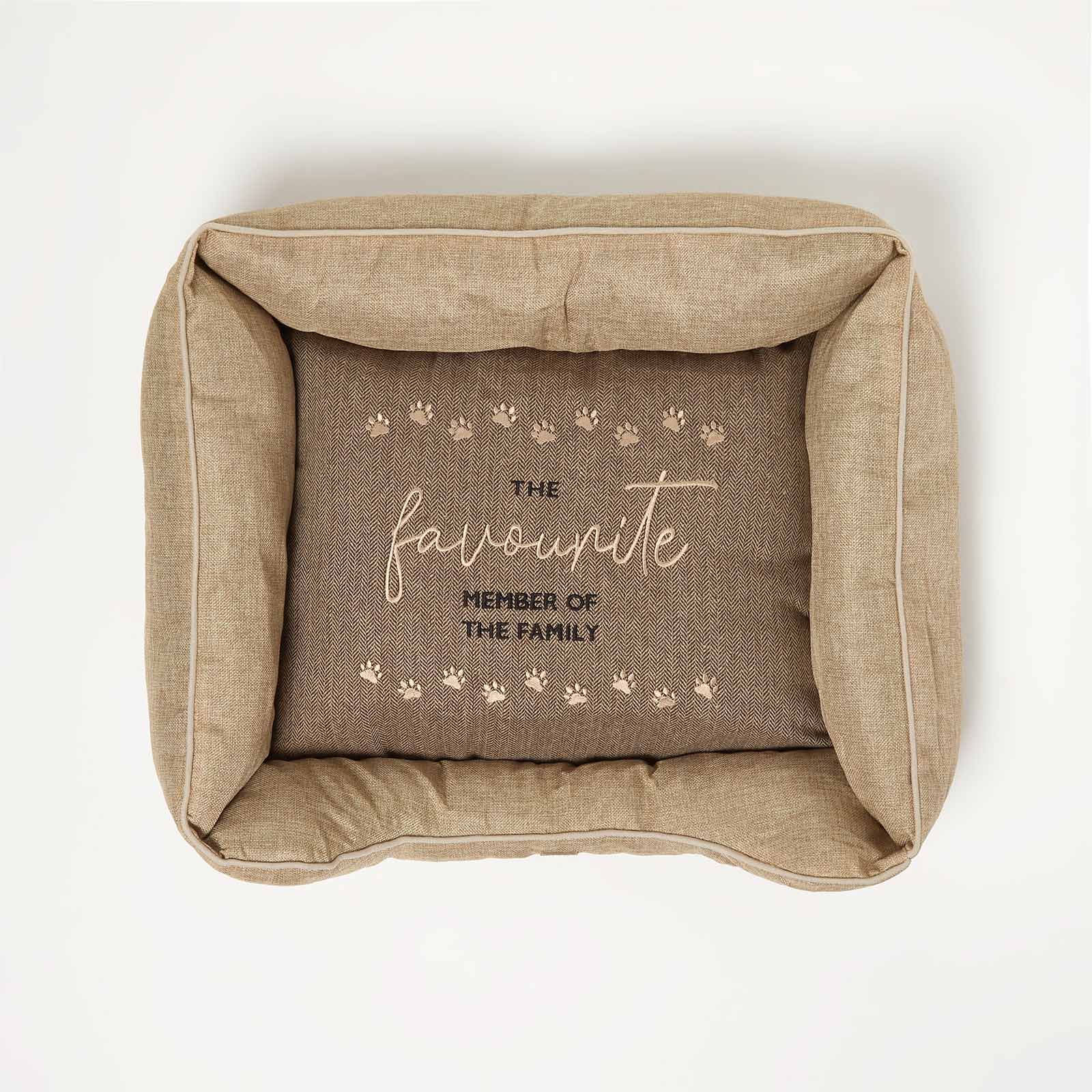 Woven Favourite Pet Bed | Large | Beige