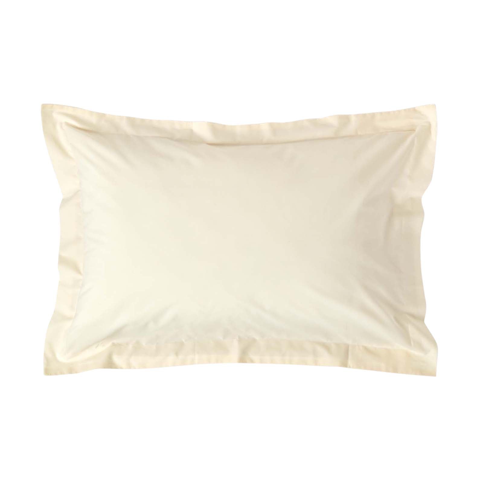 Egyptian Cotton Oxford Pillowcase 200 Tc | 48 x 74cm | Cream